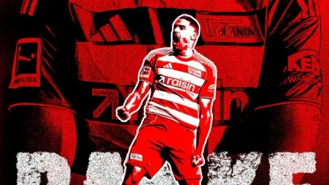 Hậu vệ Doki của Union Berlin rời câu lạc bộ theo dạng chuyển nhượng tự do, và trang mạng xã hội chính thức của câu lạc bộ đã đăng một tấm áp phích chia tay
