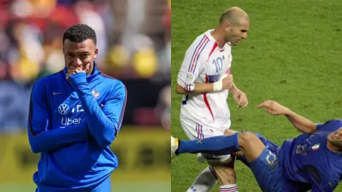 Khi còn bé, tôi đã bật cười khi thấy Zidane húc đầu vào Materazzi vì nghĩ đó là trò giải trí.