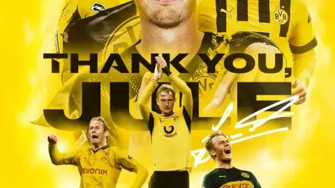 Sau 7 năm thi đấu cho đội bóng, Dortmund chính thức chia tay Brandt: Chúc anh mọi điều tốt đẹp nhất trong tương lai🖤💛