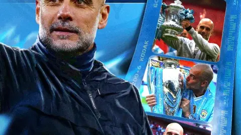 20 vương miện trong 10 năm! Danh hiệu trong sự nghiệp Man City của Guardiola: 6 Premier League và 4 chức vô địch liên tiếp, giúp đội bóng lần đầu tiên vô địch Champions League