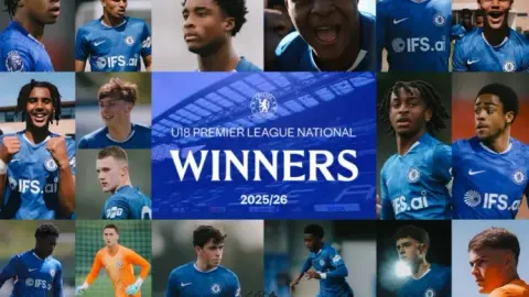 Chung kết Premier League U18 League, Chelsea 5-1 đánh bại Man City để lên ngôi vô địch