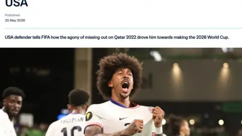 Hậu vệ người Mỹ Richards nói về World Cup: Được đại diện cho đội tuyển quốc gia có ý nghĩa rất lớn và tôi rất tự hào.