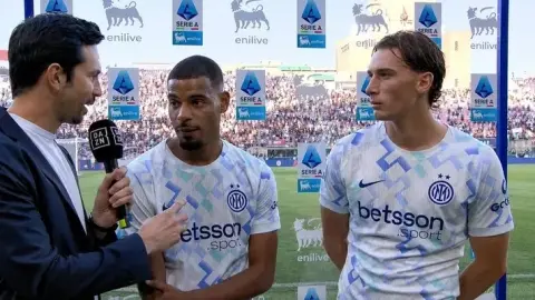 Diouf: Tôi rất vui khi ghi bàn thắng đầu tiên ở Serie A. Thật hài lòng khi đạt được bước đột phá ở vòng đấu cuối cùng của giải đấu.