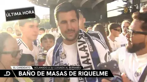 Thể thao thế giới: Ứng cử viên chủ tịch Real Madrid Enrique Riquelme xuất hiện tại Bernabeu trong màu áo Carvajal