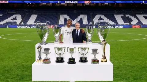 Cùng thắng! 33 Alaba ZXFACT3QXZ 5 tuổi đã giúp Real Madrid giành chức vô địch 11 và gia nhập đội bóng không cần visa với mức lương hàng năm là 2250 triệu euro. (3)