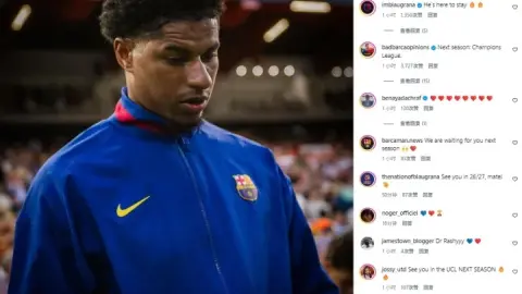 Bạn muốn ở lại? Rashford cập nhật trên mạng xã hội @Barcelona: Đây là một mùa giải thú vị 25-26 mong muốn nhiều hơn nữa