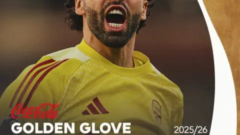 19 trận giữ sạch lưới! Quan chức Premier League: Thủ môn Raya của Arsenal giành giải Găng tay vàng 2025-26
