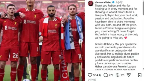 Macca chia tay Salah và Robertson: Giành chức vô địch Premier League cùng các bạn là trải nghiệm khó quên