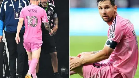 Đã đến lúc phải nghỉ ngơi! Cơ gân kheo của Messi bị quá tải và anh ấy đã bắt đầu các trận 16 ở Miami mùa này và chơi gần như tất cả các trận đó