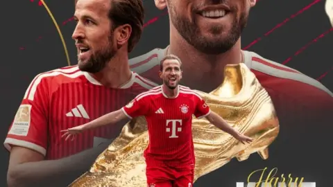 Đăng bài chính thức của Bayern Munich: Chúc mừng Harry Kane đoạt Chiếc giày vàng châu Âu 2026