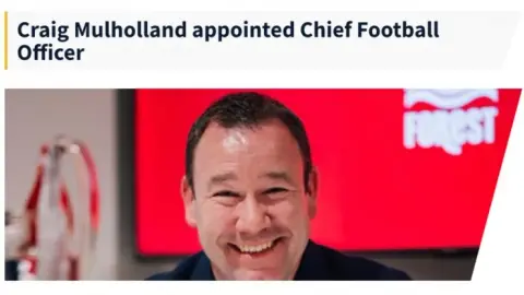Chính thức: Craig Mulholland được bổ nhiệm làm giám đốc bóng đá của Liên đoàn bóng đá Scotland