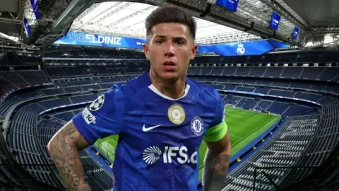 Giá của Chelsea là 1.2 triệu bảng! Truyền thông Anh: Enzo hy vọng sẽ rời đội vào mùa hè này và người đại diện của anh đã liên hệ với Real Madrid