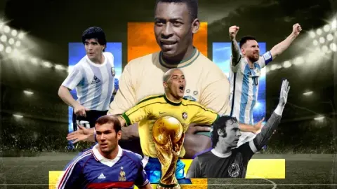 Truyền thông Anh đánh giá hay nhất lịch sử World Cup: Pele xếp nhất, Maradona và Messi 2-3, Ronaldo không vào top 50
