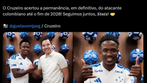 Chính thức: Cruzeiro mua tiền đạo Cistella của Bournemouth và ký hợp đồng đến hết 2028