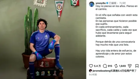 Sáu kỳ World Cup! Ochoa: Ước mơ không chỉ thành hiện thực một lần, bạn phải chiến đấu vì nó mỗi ngày