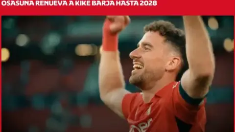Chính thức: Osasuna gia hạn hợp đồng với đội trưởng Quique Barya đến năm 2028