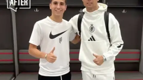 Almena: Cristiano Ronaldo là thần tượng của tôi nhưng khi anh ấy thua, tôi có thể chụp ảnh với anh ấy nhưng không thể lấy áo đấu.