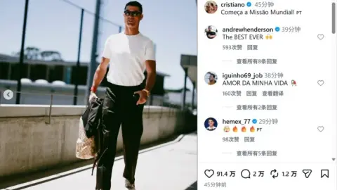 Cristiano Ronaldo lên tuyển Bồ Đào Nha, tuyên bố nhiệm vụ World Cup đã bắt đầu