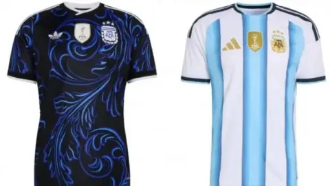 Argentina công bố áo đấu vòng bảng World Cup 2026: hai áo sân nhà, một áo sân khách