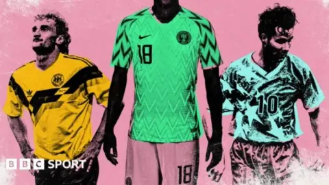 BBC đánh giá top 90 áo đấu đẹp nhất lịch sử World Cup: 90 Đức đứng đầu, áo không tay của Cameroon lọt danh sách