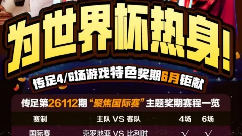 Khởi động cho World Cup! Giai đoạn trao giải đặc biệt 26112 tập trung vào các cuộc thi quốc tế