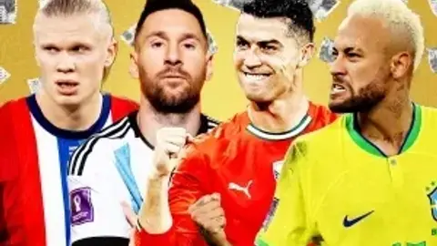 Danh sách tài sản của các ngôi sao World Cup: Cristiano Ronaldo xếp 10 ở mức 1 triệu bảng, Messi và Neymar xếp thứ hai và thứ ba, còn Son Heung-min xếp 7