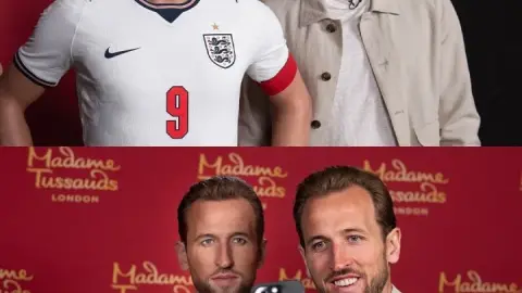 Tượng sáp đầu tiên được ra mắt trước World Cup! Kane: Nó rất thực tế. Tôi cảm thấy vinh dự