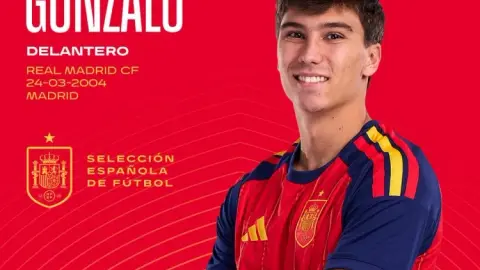 Gonzalo, Guerra, Pubil và Trentes ra mắt đội tuyển quốc gia, đội tuyển Tây Ban Nha đăng poster chúc mừng