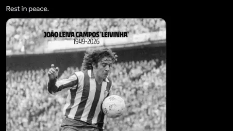 XÉ. Huyền thoại Laivinha của Atletico Madrid đã qua đời, mạng xã hội chính thức của câu lạc bộ đã đưa ra thông điệp chia buồn