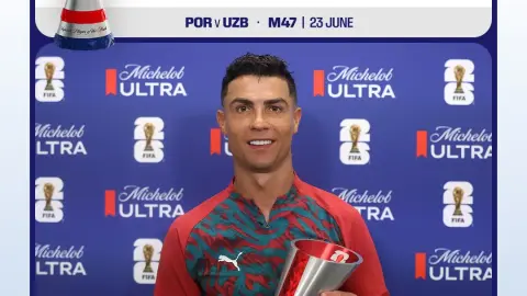 Ronaldo lập cú đúp ở tuổi 41, đoạt giải hay nhất trận Bồ Đào Nha thắng 5-0