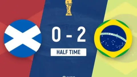 Hiệp một Brazil 2-0 Scotland: Vinicius lập cú đúp, Neymar chờ cơ hội từ ghế dự bị