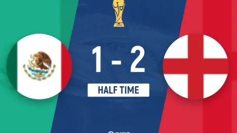Giờ nghỉ giải lao - Anh 2-1 Mexico Bellingham 2 phút 2 bóng + pha cản phá quan trọng Pickford 2 cứu thua tuyệt vời