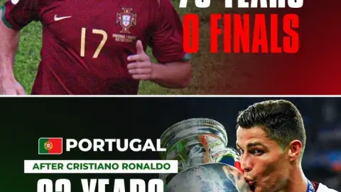 Ronaldo và 23 năm thay đổi vị thế của tuyển Bồ Đào Nha trên sân khấu lớn
