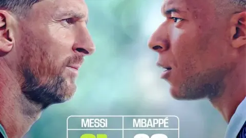 Đối thủ mạnh nhất! Các bàn thắng 5 của Messi trong mọi lĩnh vực đã thiết lập một đỉnh cao cá nhân mới trong một nhiệm kỳ và các bàn thắng 8 của Mbappé trong mọi lĩnh vực đã gắn kết tốt nhất sự nghiệp của anh ấy. (6) (8)
