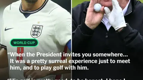 Kane: 18 đã chơi gôn với Trump vài tháng trước và kỹ năng của anh ấy khá tốt.