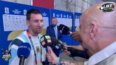 Messi: Beckham gửi lời chúc mừng sau trận đấu nhưng chúng tôi chưa nói chuyện tiếp theo