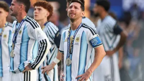 TYC: Chưa rõ Messi có trở lại Trung Quốc đá trận chia tay hay không. Argentina công bố lịch thi đấu giao hữu vào thứ Hai