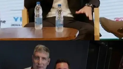 Martin Palermo xúc động khi gặp lại Messi