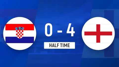 Bellingham tỏa sáng, Anh dẫn Croatia 4-0 sau hiệp một