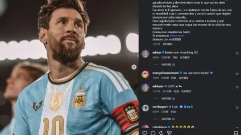 Antonella gửi lời nhắn đến Messi: Tôi vô cùng tự hào khi được đồng hành cùng anh trên hành trình này.