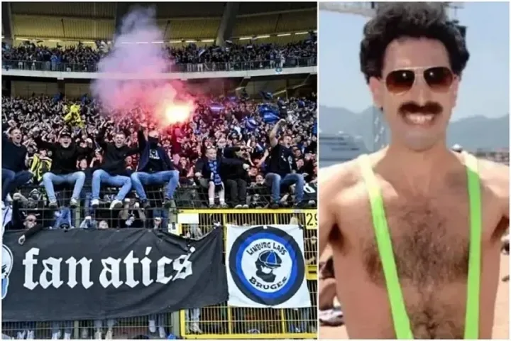 Champions League: Marca: Ba cổ động viên Club Brugge bị giam giữ ở Kazakhstan trong 5 ngày vì giả danh 'Borat'