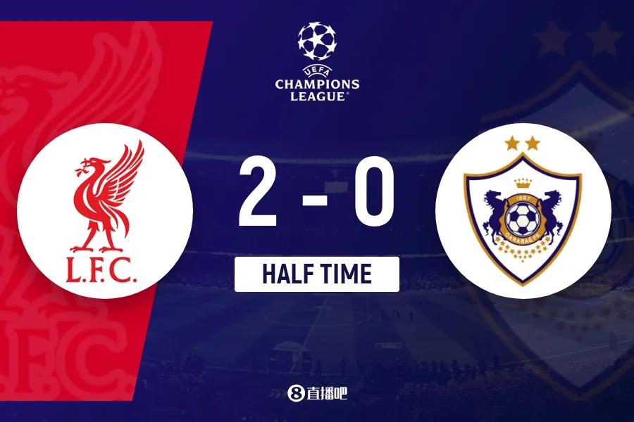 Champions League: Hiệp một - Liverpool tạm dẫn Karabakh 2-0, McCain ghi bàn và Wirtz ghi bàn, Frimpong nghỉ thi đấu vì chấn thương ngay từ đầu