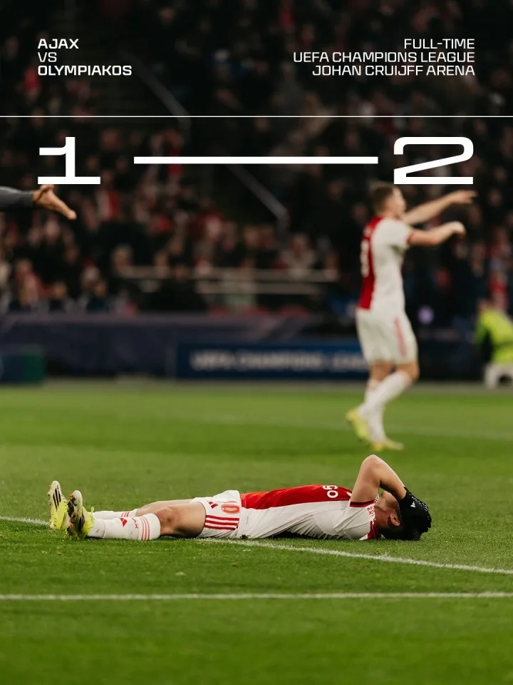 Champions League: Gần như toàn bộ quân đội đã bị tiêu diệt! Ở giải VĐQG thứ bảy, 2 đội Eredivisie Champions League và 3 đội Europa League đều bị loại, chỉ còn lại UEFA Champions League.
