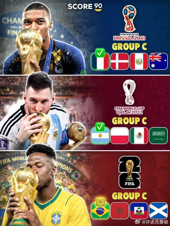 Zhan Jun: Hai nhà vô địch World Cup vừa qua đều nằm ở bảng C. Brazil có cơ hội không? Lợi thế là Ancelotti