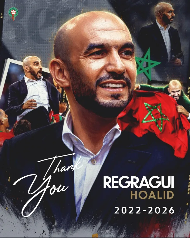 98 ngày nữa là đến World Cup! Chính thức: HLV Maroc Regueraji chính thức bị sa thải, HLV U20 lên thay