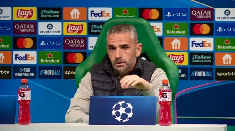 Champions League: HLV Sporting CP: Chúng tôi thể hiện quyết tâm và niềm tin mạnh mẽ, mọi cầu thủ đều đóng vai trò quan trọng