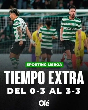 Champions League: Báo cáo trận đấu kéo dài 90 phút - Sporting CP 3-0 với tổng tỷ số 3-3 và Bordeaux Shine hòa hai đội trong hiệp phụ.