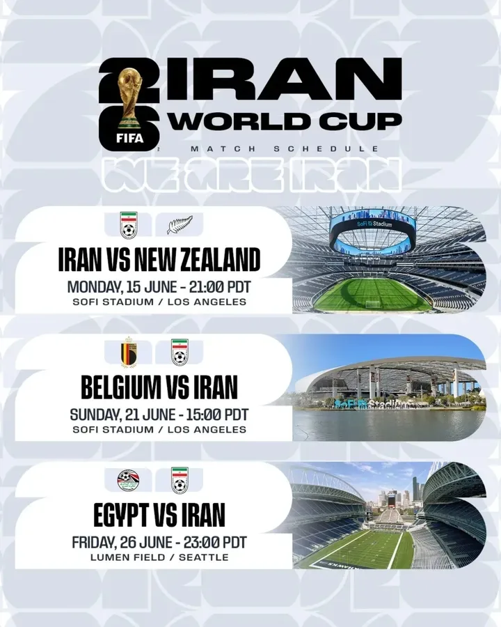 Truyền thông Iran: FIFA phản đối việc chuyển các trận đấu World Cup của Iran sang Mexico
