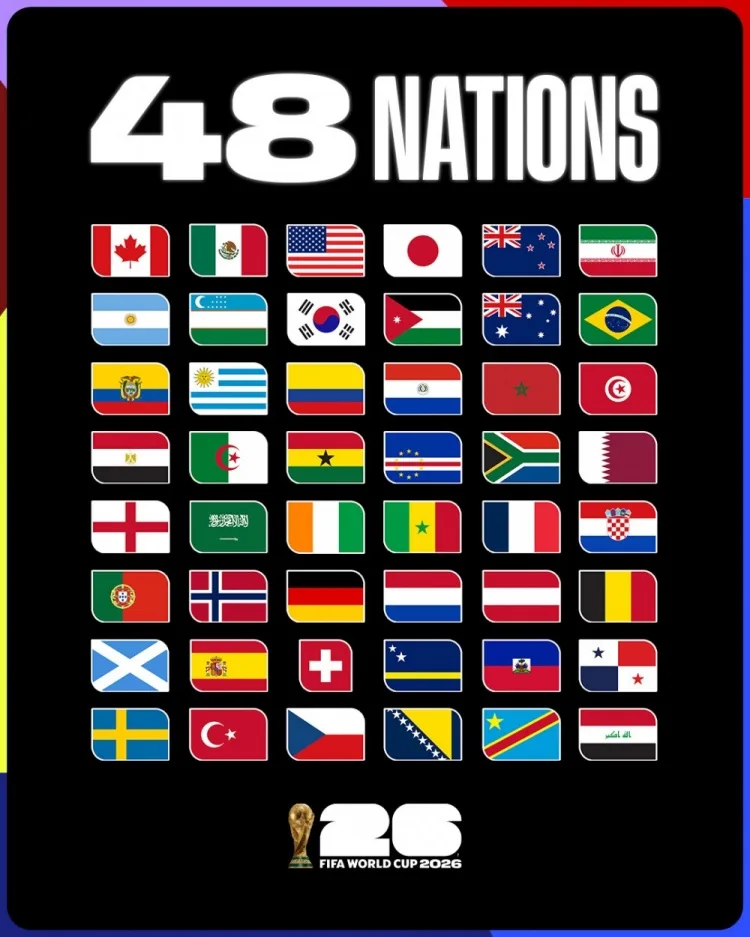 World Cup 2026: FIFA tung poster đếm ngược 48 ngày, tôn vinh đủ 48 đội dự giải