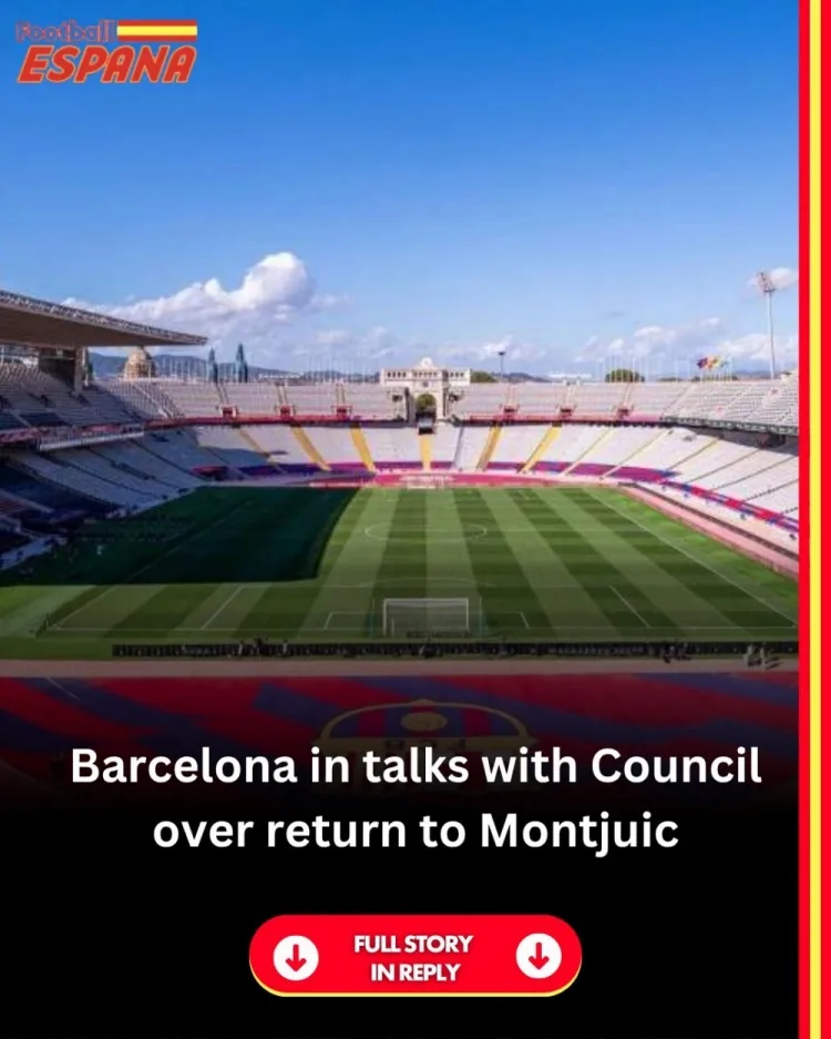 Barca tính thuê Montjuic dài hạn khi Camp Nou lắp mái che